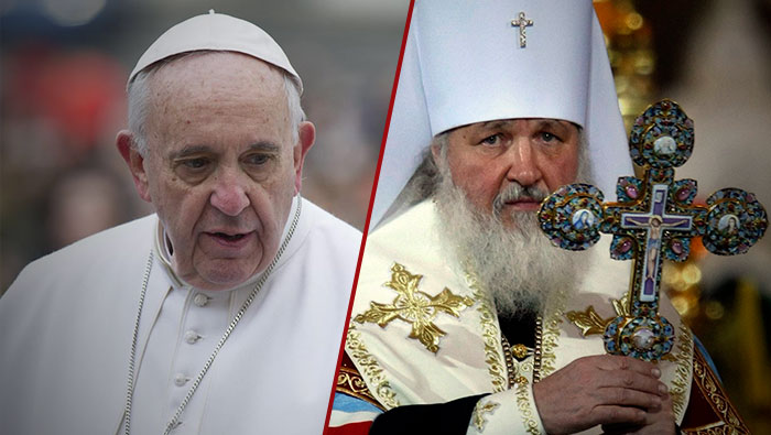 Por primera vez en la historia se reunirán un papa de la Iglesia católica y un patriarca de la Iglesia ortodoxa Rusa.
