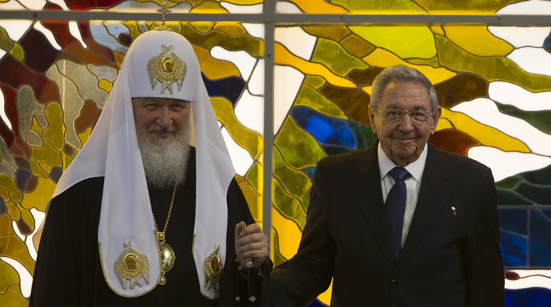 Así fue la visita del patriarca ortodoxo ruso Kirill a Cuba