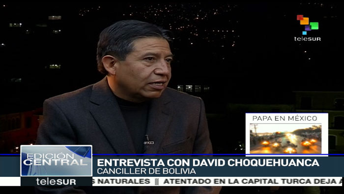 David Choquehuanca: 