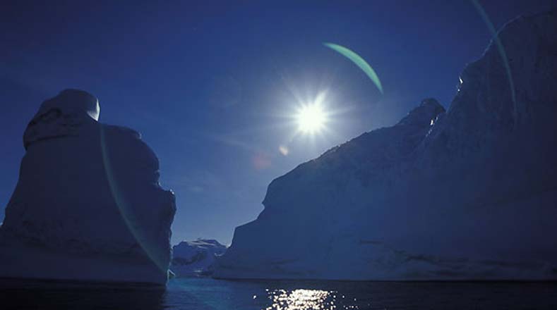 Éstas son algunas de las impresionantes imágenes que nos brinda la Antártida Argentina. 