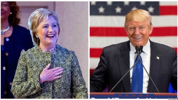 Clinton y Trump se enfrentarán en los comicios del 8 de noviembre.