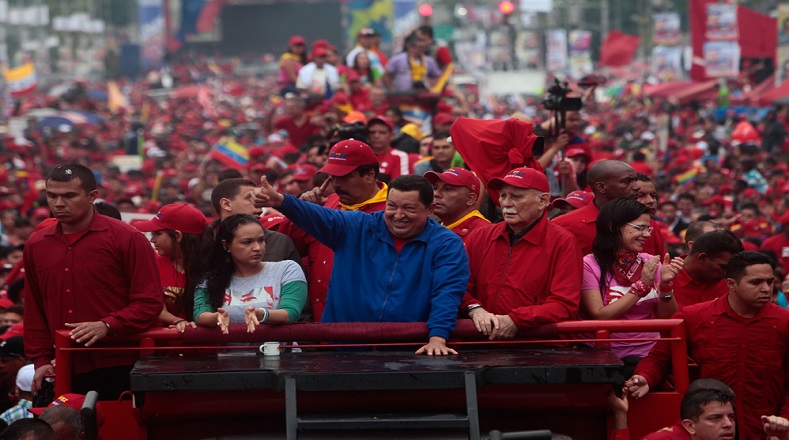 El Comandante Chávez fue electo a la presidencia de Venezuela por primera vez en diciembre de 1998.