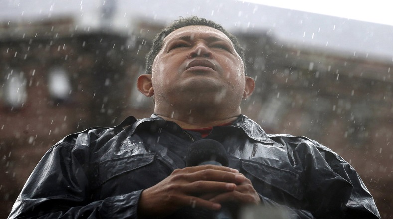 El comandante Chávez realizó un multitudinario cierre de campaña en Octubre de 2012.