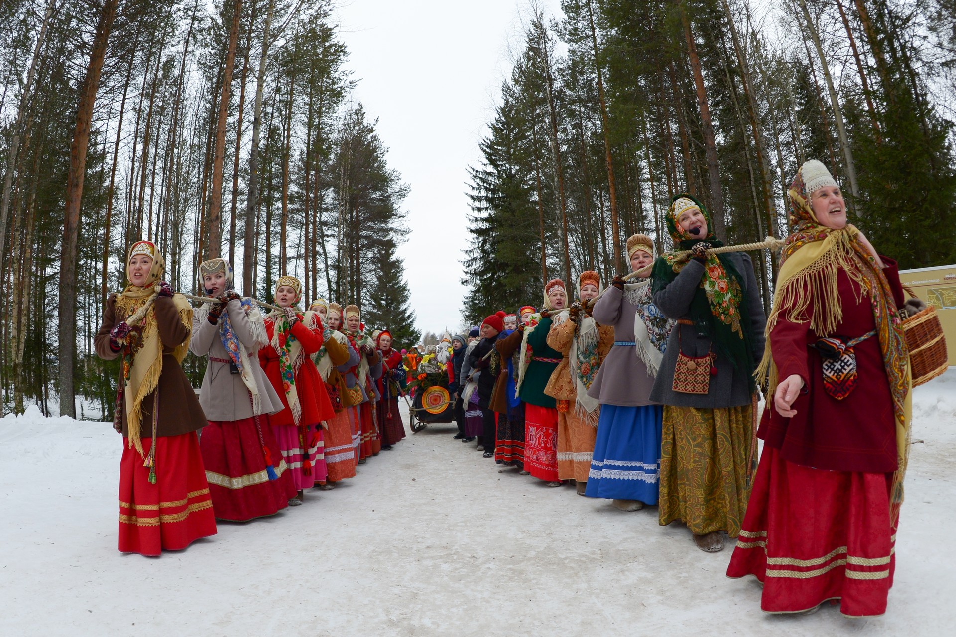 Los rusos aún mantienen vigente esta tradición precristiana.
