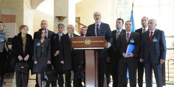 La delegación siria en Ginebra rechaza condiciones para continuar diálogo