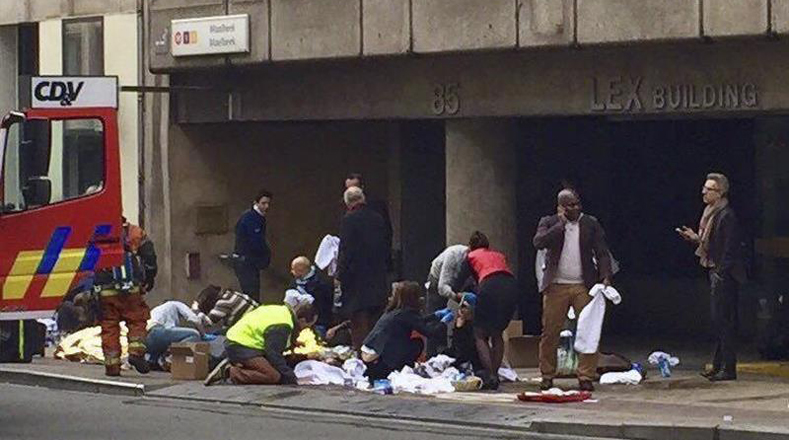 Las explosiones en la capital belga se producen a solo tres días de que la Policía detuviera a Salah Abdeslam, uno de los presuntos autores de los atentados de París del 13 de noviembre de 2015.