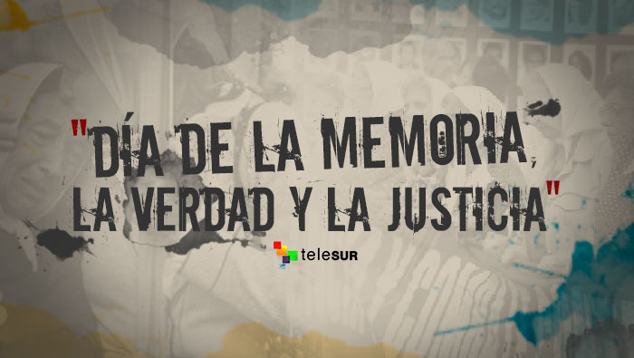 El Día Nacional de la Memoria por la Verdad y Justicia recuerda las víctimas del golpe de Estado de 1976.