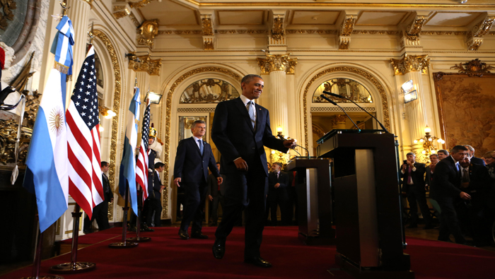 En una carta manifiestan su preocupación respecto a la visita oficial de Obama a la Argentina entre el 23 y 24 de marzo.
