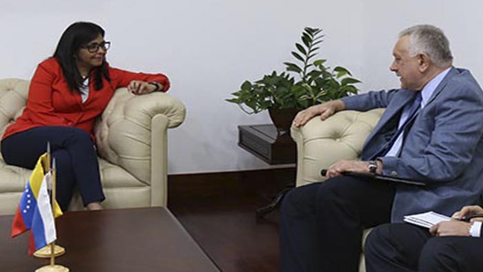 Canciller venezolana destacó el nivel de las relaciones diplomáticas entre Venezuela y Rusia.