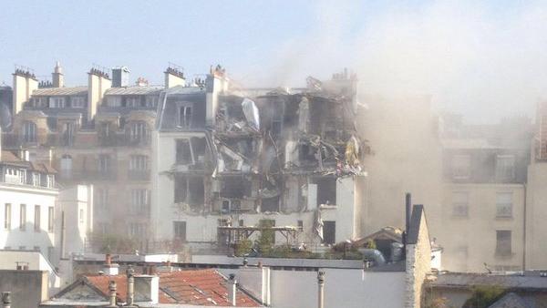 Ocho heridos tras explosión en el centro de París
