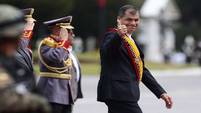 Correa manifiesta su opinión sobre los paraísos fiscales