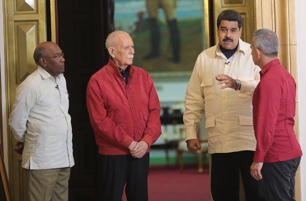 El presidente venezolano exigió respeto a la paz y a la vida.