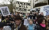 En distintos países del mundo la población se ha manifestado en contra del fracking