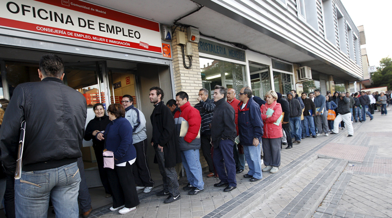 En el primer trimestre de este año, en España se suma a los desempleados existentes 11 mil 900 personas.