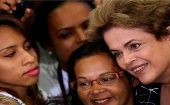 Rousseff destaca crecimiento de los programas sociales en Brasil.   