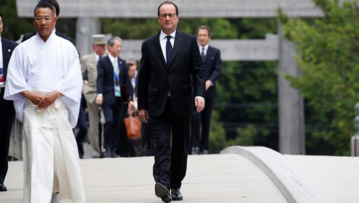 Hollande aseguró que llevará adelante la reforma laboral a pesar de las protestas en Francia.