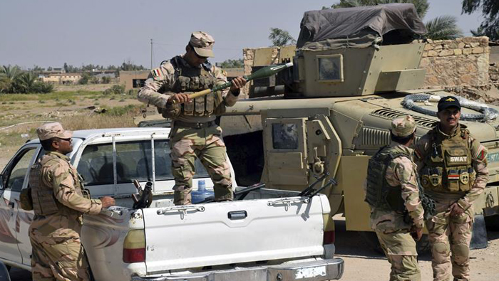 Fuerzas iraquíes en alerta tras los atentados en Bagdad.
