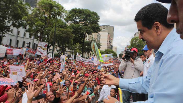 Nicolás Maduro reiteró que los venezolanos quieren paz, prosperidad y unión nacional.