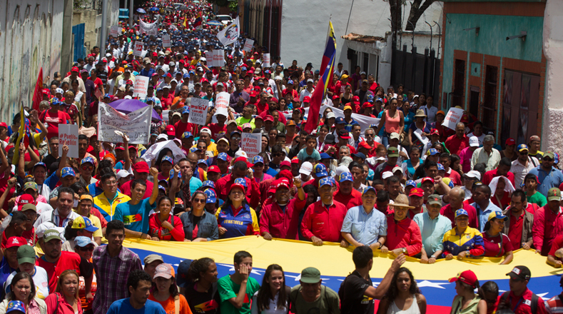 En las últimas semanas el pueblo venezolano ha salido a las calles para expresar su rechazo a la actitud injerencista del secretario general de la OEA, Luis Almagro.