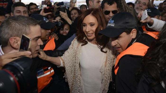 Cristina Fernández de Kirchner se solidarizó con los más humildes de Mar de Plata.
