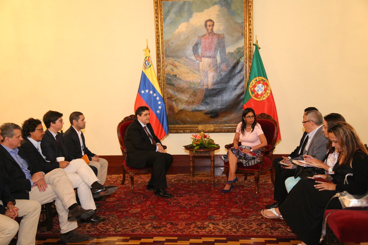 Venezuela y Portugal instalaron ,esas de trabajo para fortalecer sus relaciones en producción, inversión y comercio.