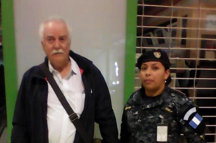 Carlos Enrique Montero Castillo,representante legal de Hotel Camino Real Sociedad Anónima, fue arrestado este domingo.