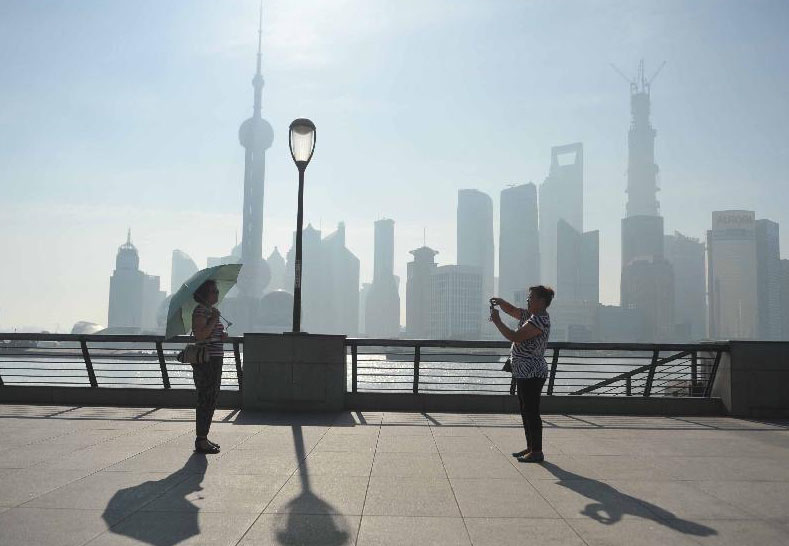 Una prolongada ola de calor con temperaturas superiores a los 40 grados centígrados afecta a China.