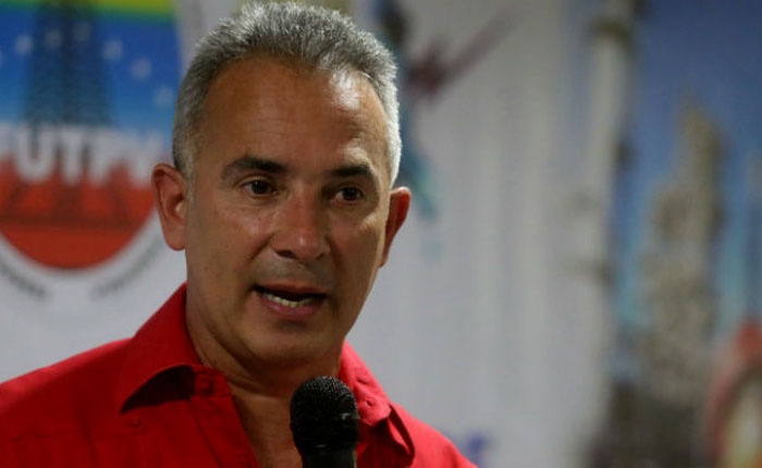 Freddy Bernal, dirigente del Partido Socialista Unido de Venezuela y diputado a la Asamblea Nacional.