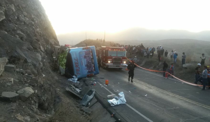 Accidente en Arequipa, Perú
