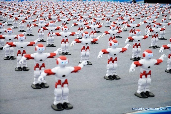 Robots bailarines, nuevo récord de China