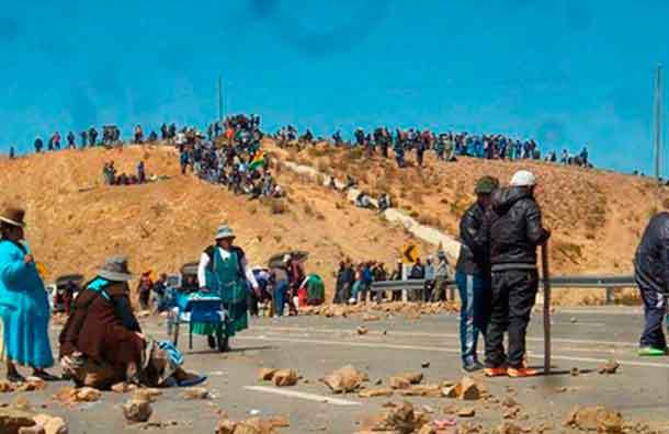 Bolivia: violencia ante los cambios soberanos a la política minera