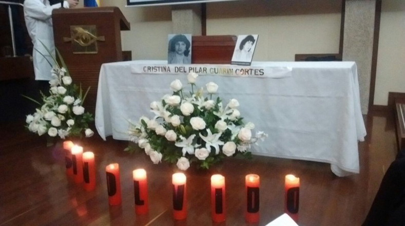 René Guarín, agradeció poder darle un entierro digno a su hermana