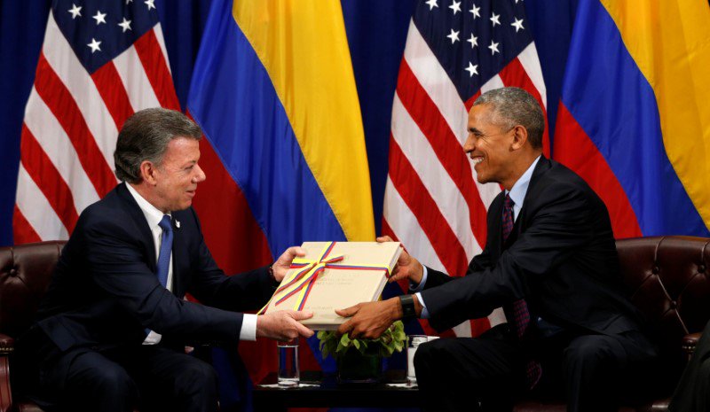 Santos aseguró que Obama fue una de las primeras personas a quien le contó sobre las negociaciones con las FARC-EP.