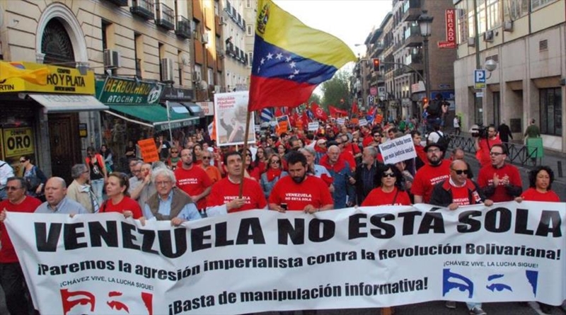 Crece la solidaridad internacional con el pueblo y gobierno de Venezuela.