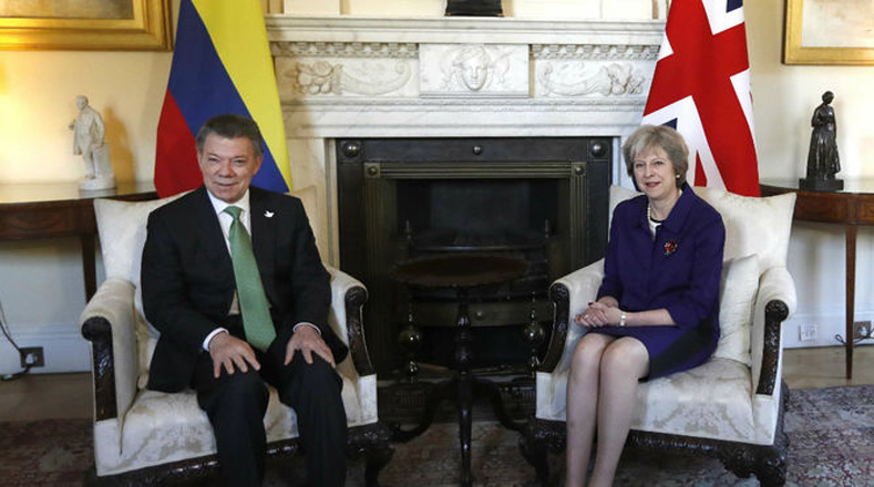 Esta es la primera visita de Estado que hace un presidente colombiano al Reino Unido.
