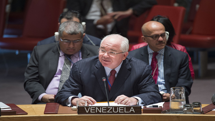 El anuncio lo hizo el embajador venezolano ante la ONU, Rafael Ramírez, en una intervención ante el Consejo de Seguridad