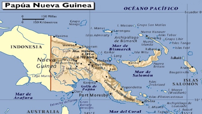 Temblor de magnitud 6,4 sacude noreste de Papúa Nueva Guinea