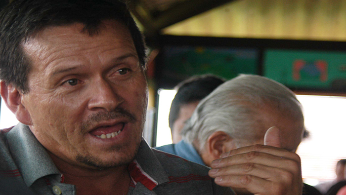 Huber Ballesteros, político de izquierda, militante comunista e integrante del comité Agropecuario de Colombia se encuentra recluido en una cárcel de máxima seguridad en Bogotá por “pruebas plantadas”. (Foto referencial).