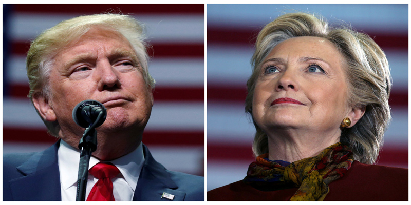 La confrontación electoral entre Donald Trump y Hillary Clinton fue parte del marketing político.
