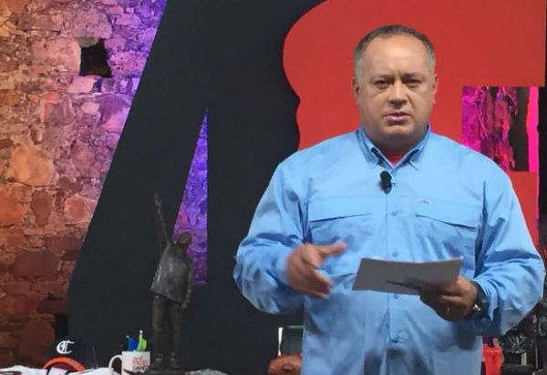 Diosdado Cabello expreso que el gobierno busca la paz en el país