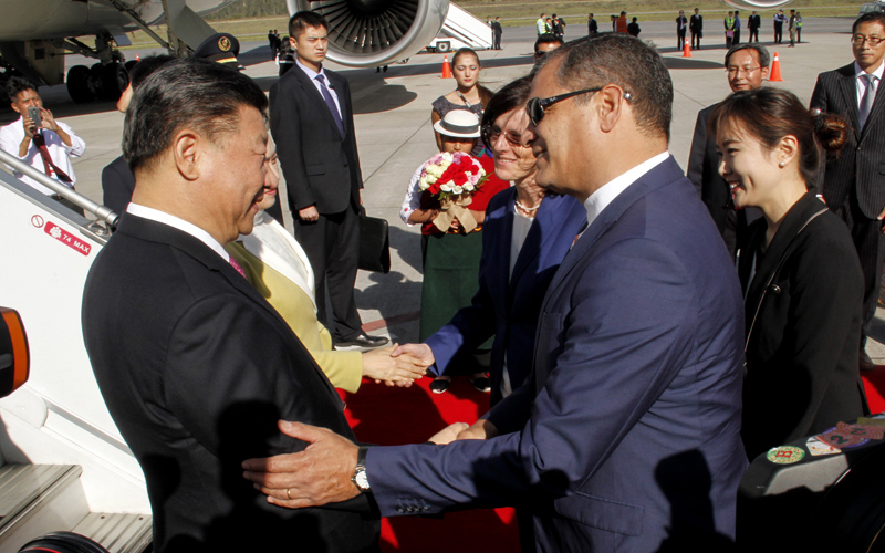 Xi Jinping es el primer presidente chino en visitar Ecuador.