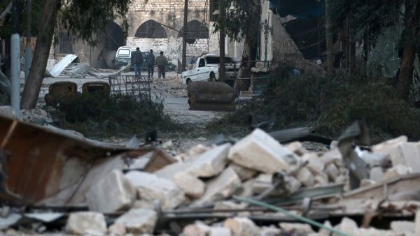  Alepo, una ciudad destruida por la guerra.