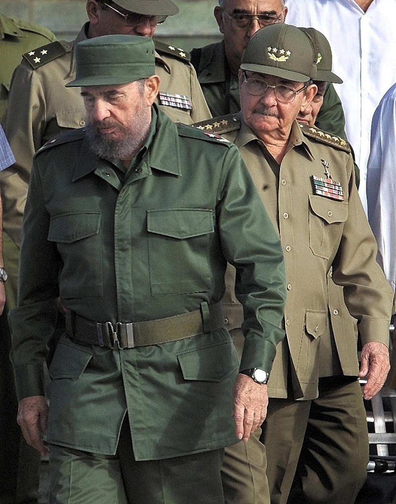 Raul Castro, head of the Armed Forces, was elected President of the Council of Ministers after Fidel