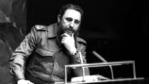 Fidel Castro was one of the first world leaders to talk about the importance of the environment
