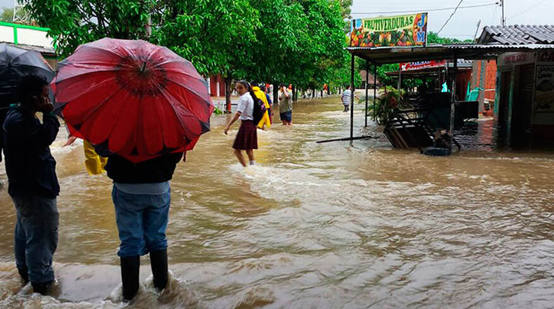 Al menos 28 departamentos de ese país están afectados por las lluvias.