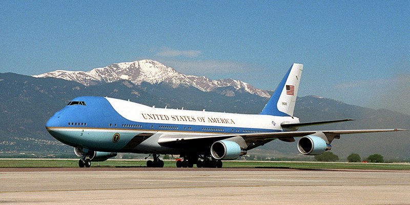 Avión presidencial de Estados Unidos.