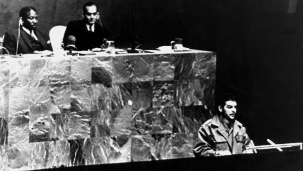El "Che" estuvo en la Asamblea General de la ONU el 11 de diciembre de 1964.