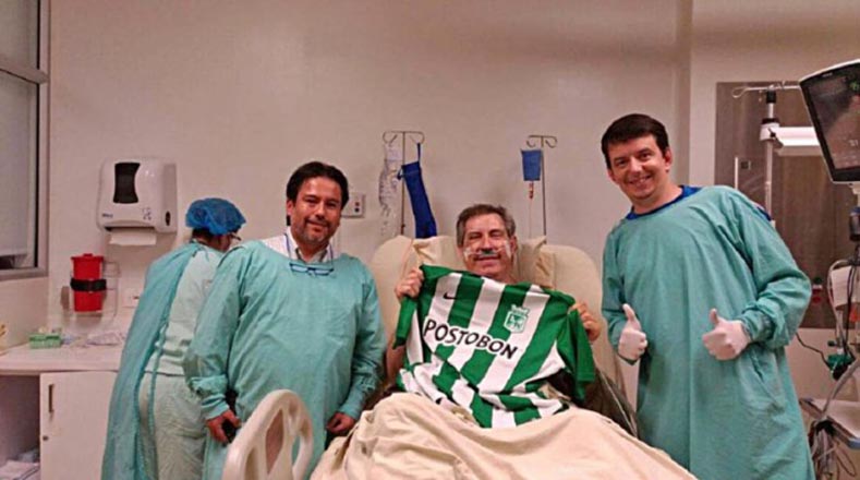 Rafael Henzel y Alan Ruschel fueron trasladados al hospital de la Fundación San Vicente, del municipio antioqueño de Rionegro.