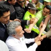 Lenin Moreno, candidate for left-wing coalition Alianza Pais