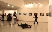 El embajador ruso en Turquía fue asesinado el pasado lunes durante la ceremonia de inauguración de una exposición fotográfica en Ankara.